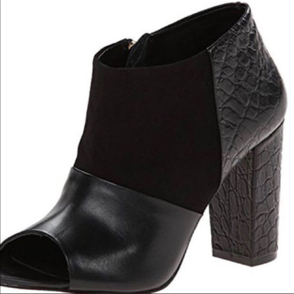 Trina Turk peep toe booties